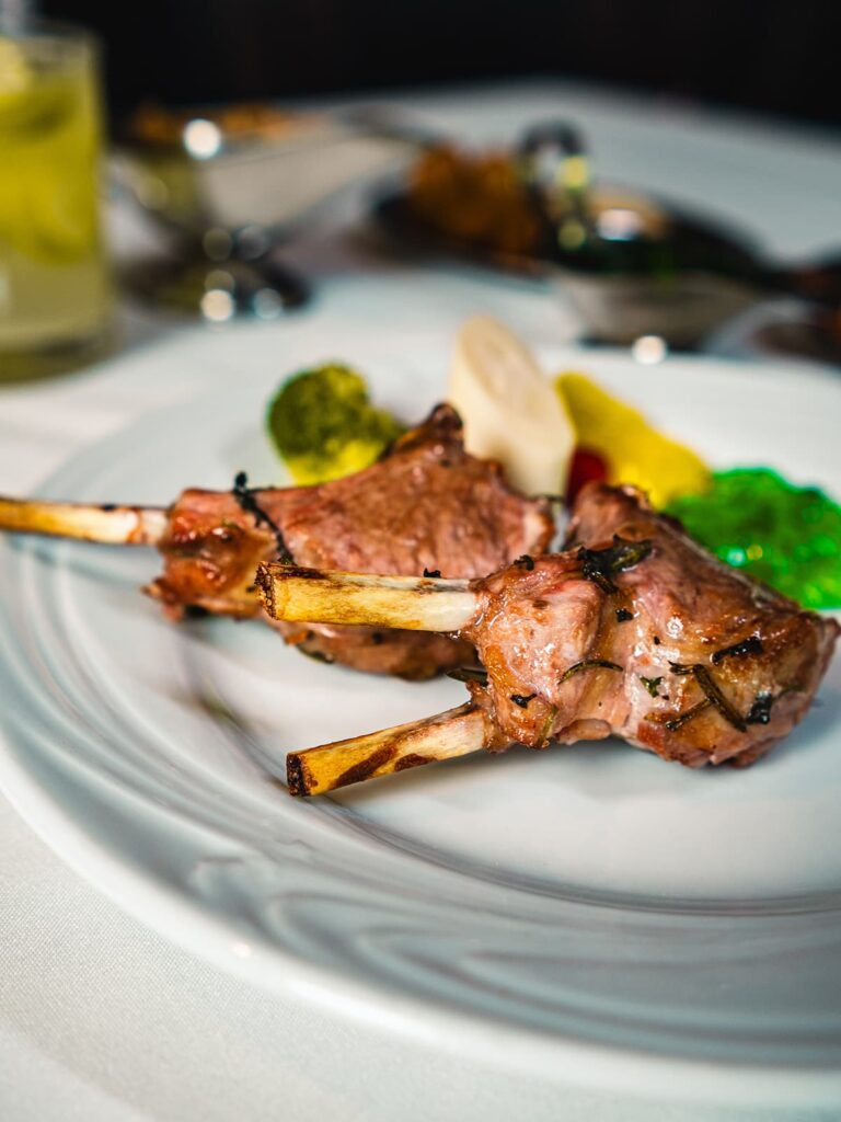 This style of preparing meats dates back for generations in Brazil and is kept alive here at Estampa Gaucha